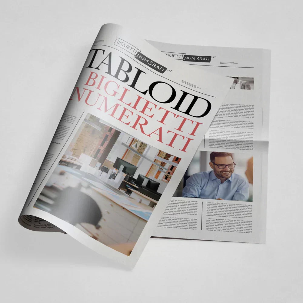 Tabloid Personalizzato, il formato perfetto per la tua comunicazione visiva