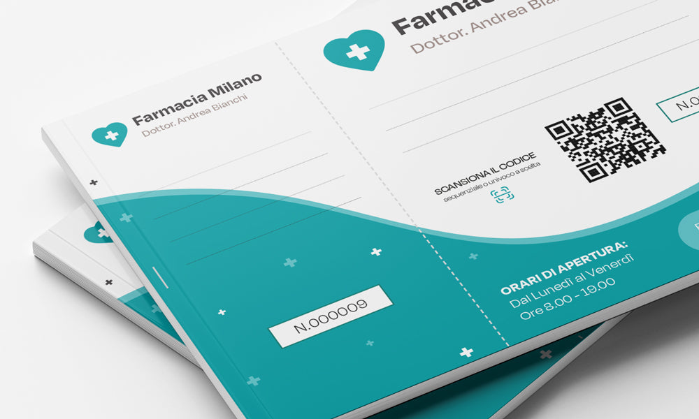 Blocchetti con matrice personalizzati: la soluzione ideale per eventi, numerazioni e controllo accessi