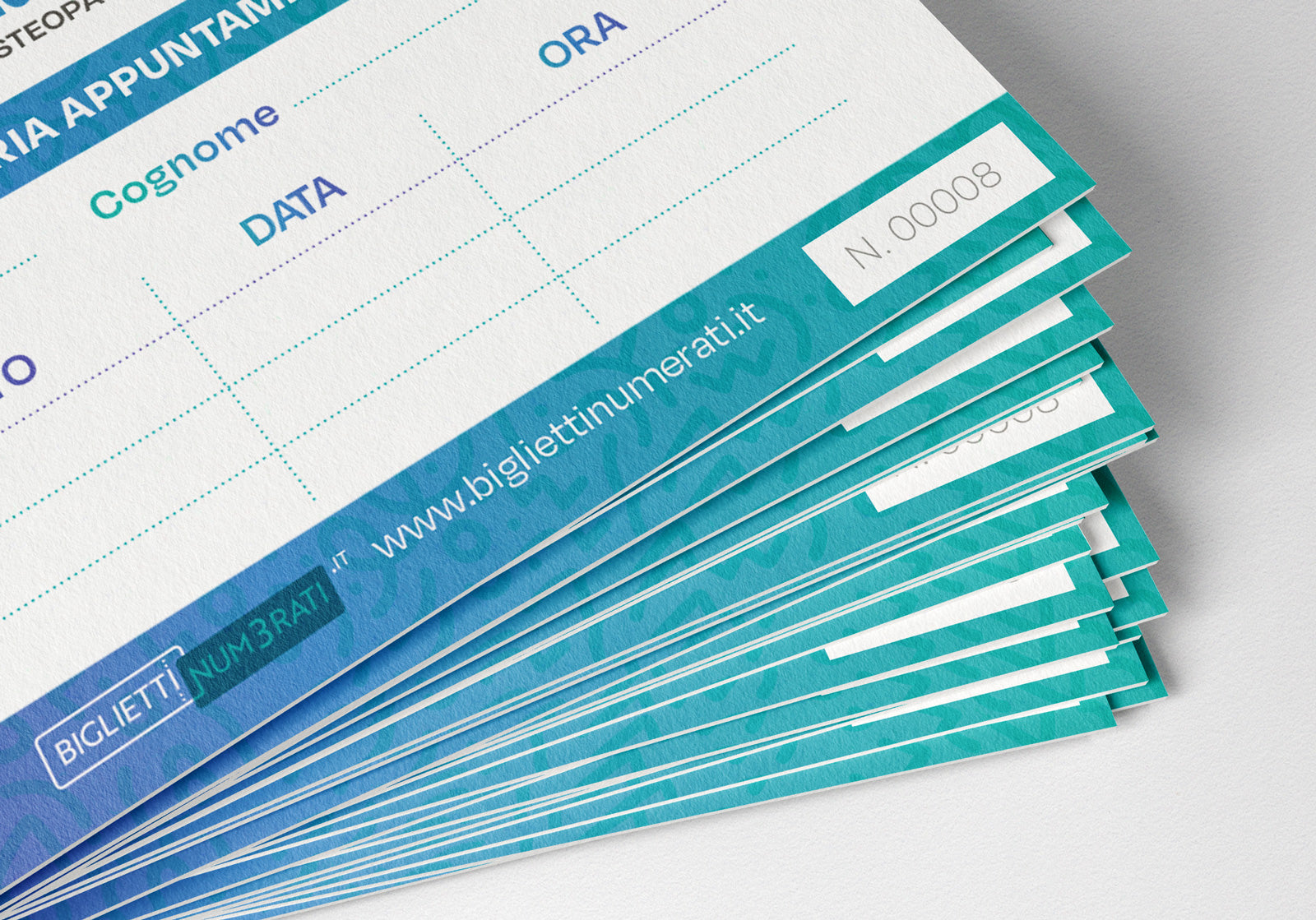 Biglietti per appuntamenti personalizzati