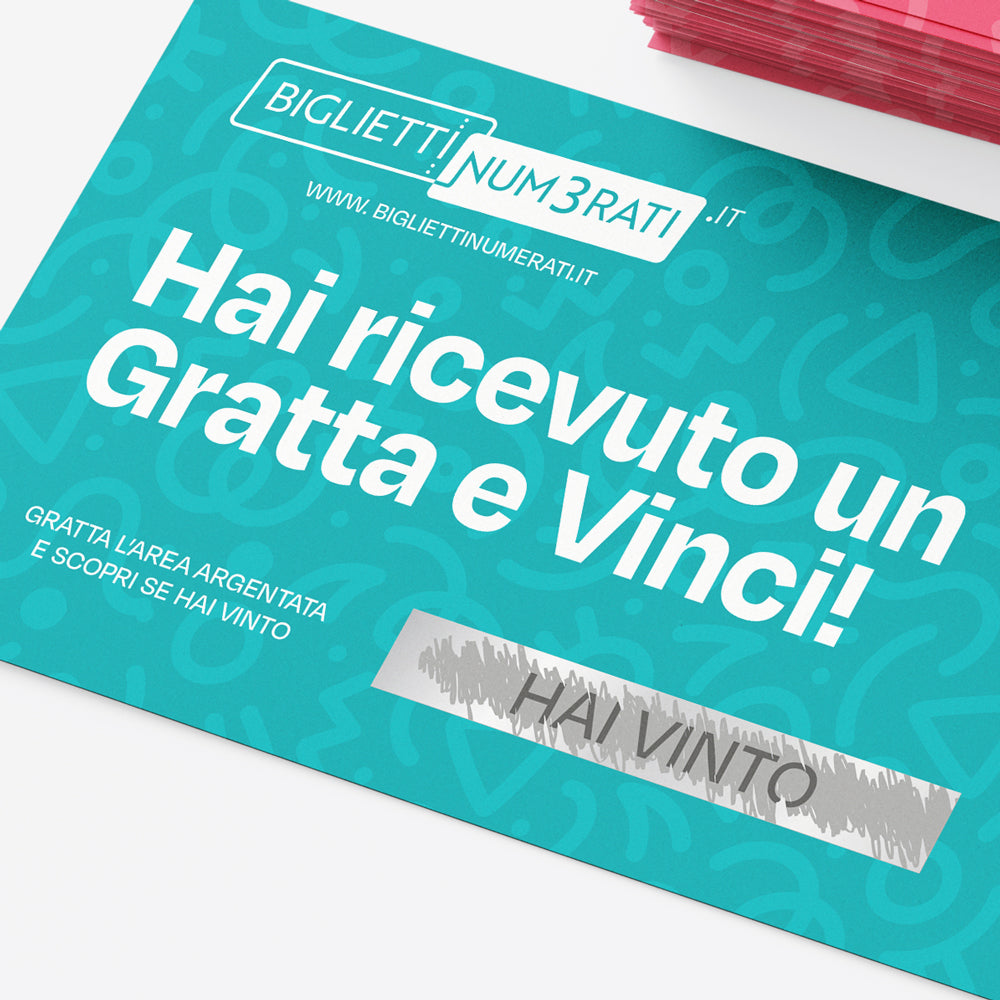 Gratta e vinci personalizzati