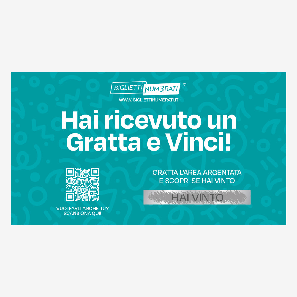 Esempio - Gratta e vinci personalizzati