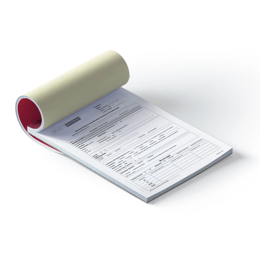 Moduli in carta copiativa personalizzati