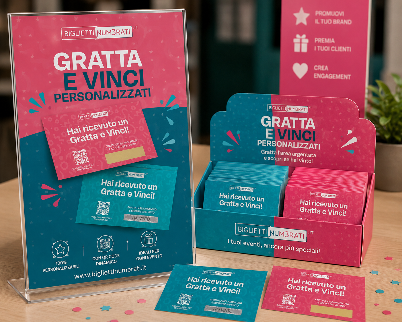 Gratta e vinci personalizzati