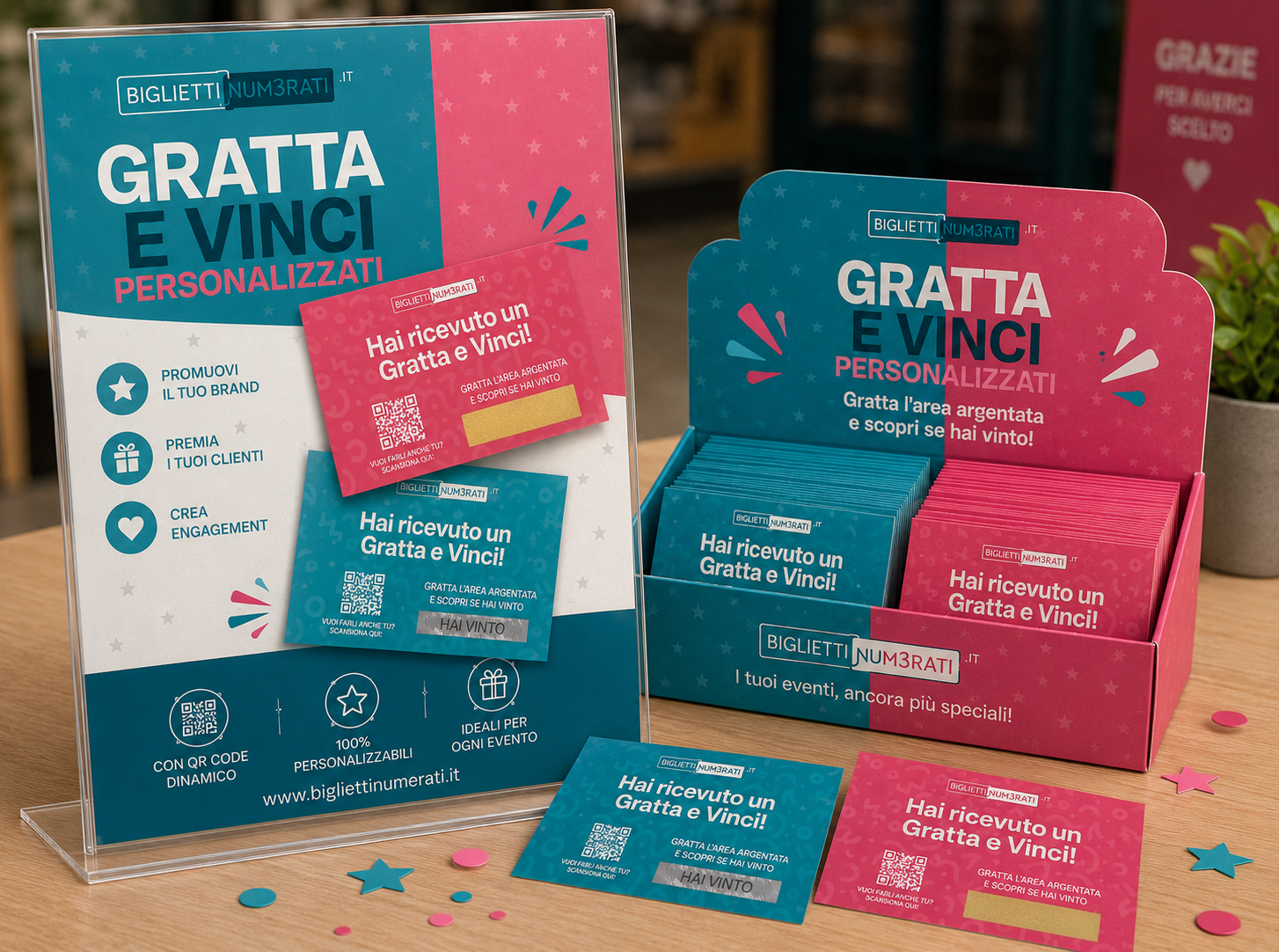 Gratta e vinci personalizzati