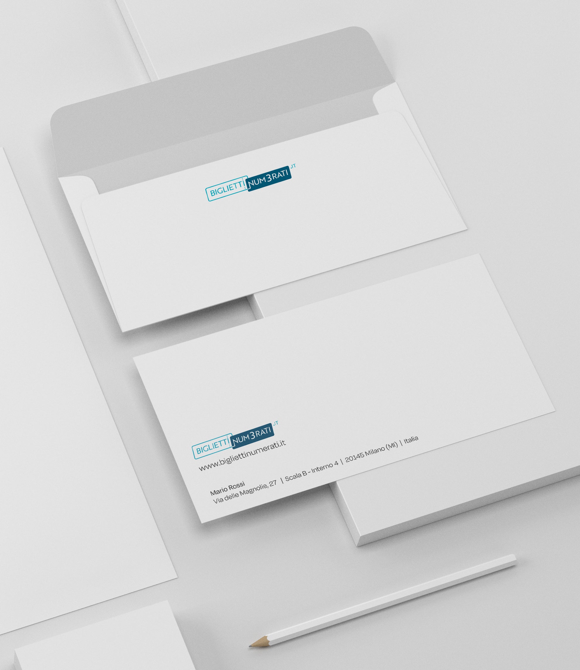 Buste da lettera personalizzate con o senza dato variabile