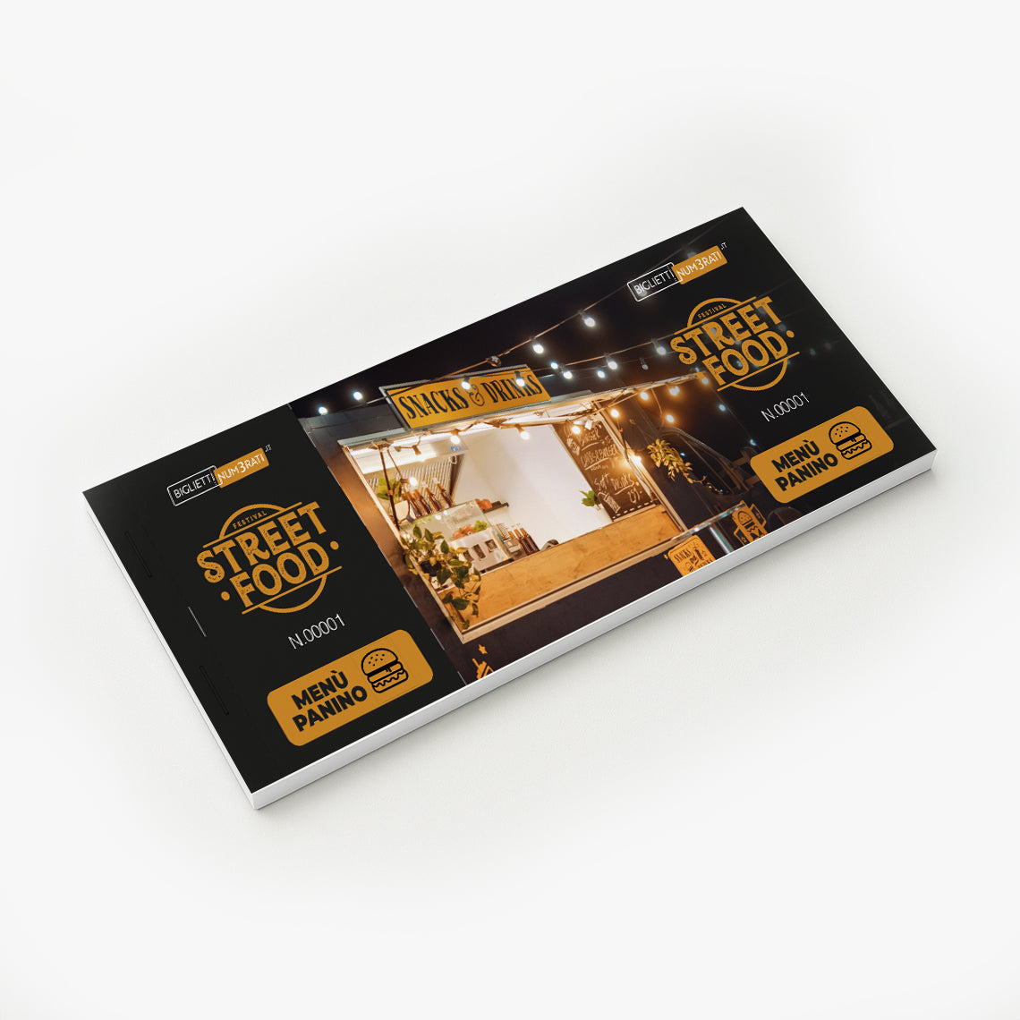 esempio grafica personalizzata blocchetto matrice