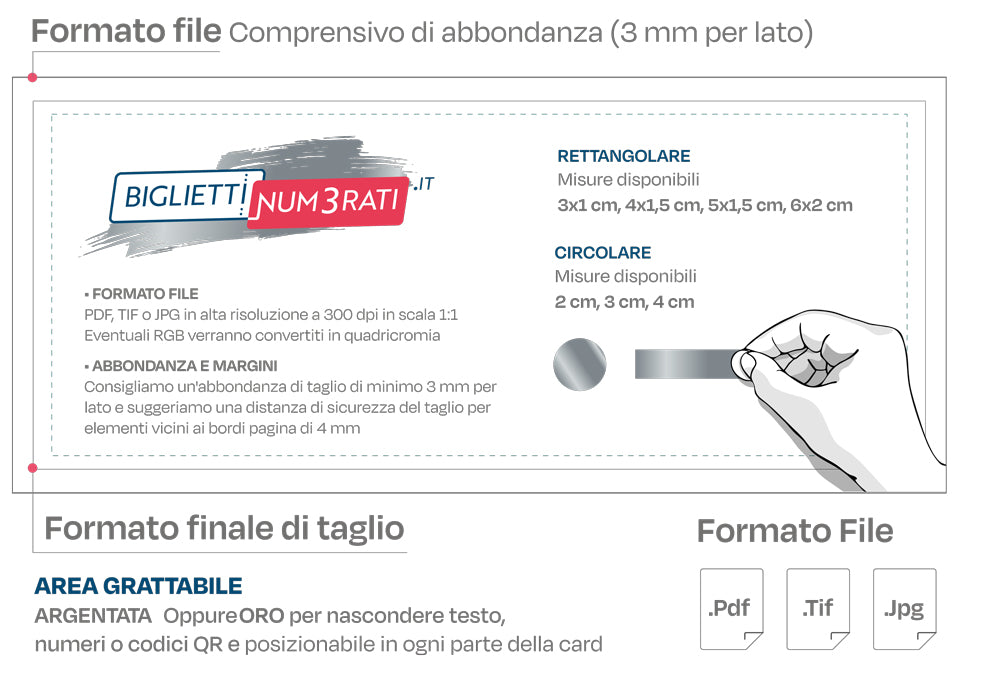 Gratta e vinci personalizzati