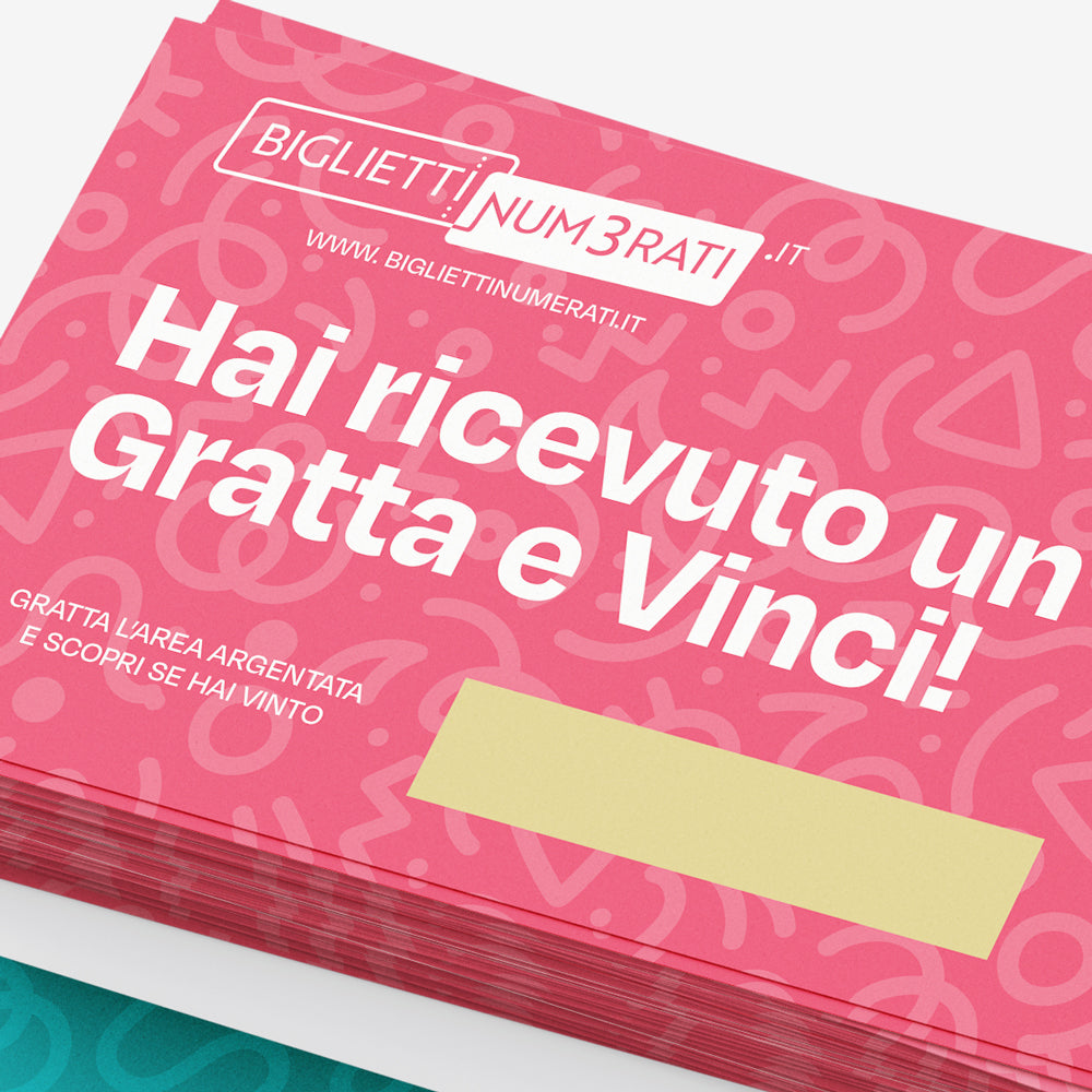 Gratta e vinci personalizzati