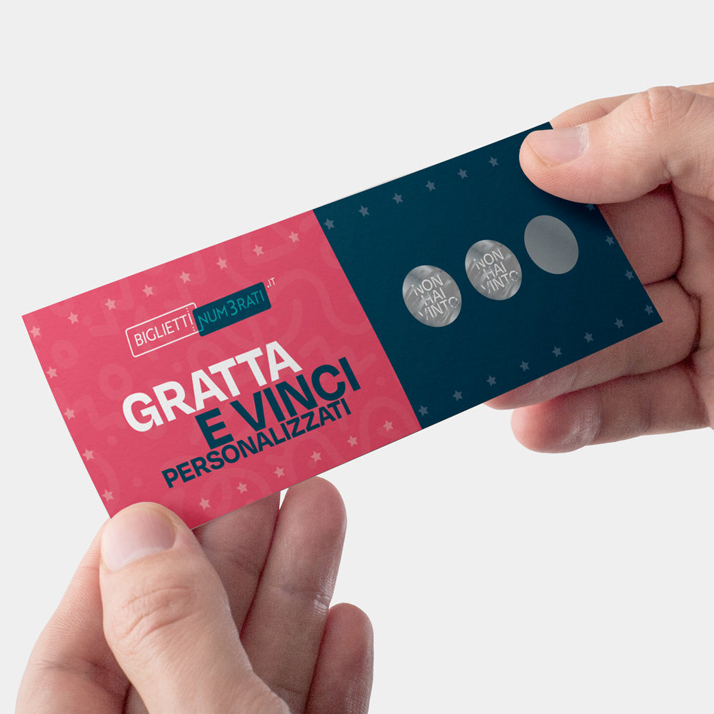 Gratta e vinci personalizzati